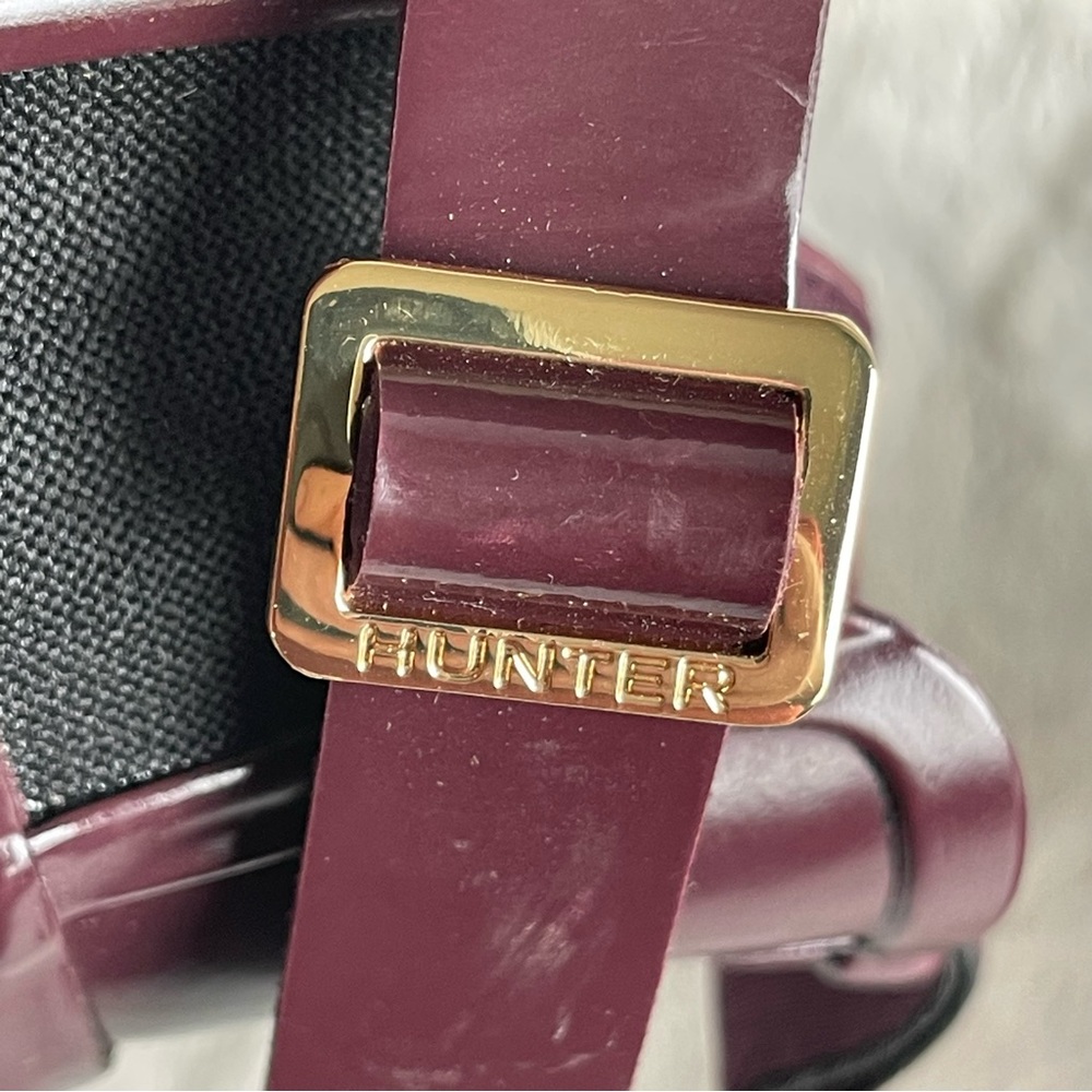 Hunter Refined Quilted Chelsea Gloss Boot Size 11 - Picture 8 of 10
